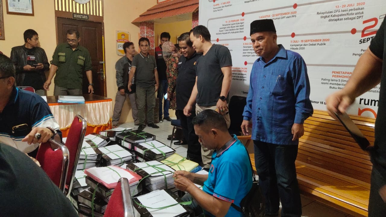 KPU Bengkayang Tolak Dua Pasangan Balon Kepala Daerah dari Jalur Independen
