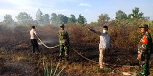 Patroli TNI/Polri Temukan 2 Lahan Karhutla di Kabupaten Mempawah