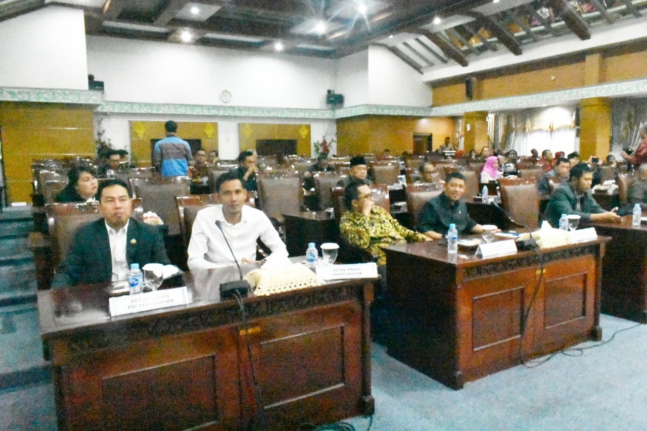 7 Fraksi di DPRD Akan Bahas Raperda Pemkot