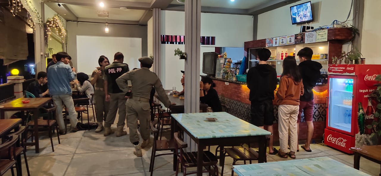 Sejumlah Pelajar dan Mahasiswa di Landak Terjaring Satpol PP