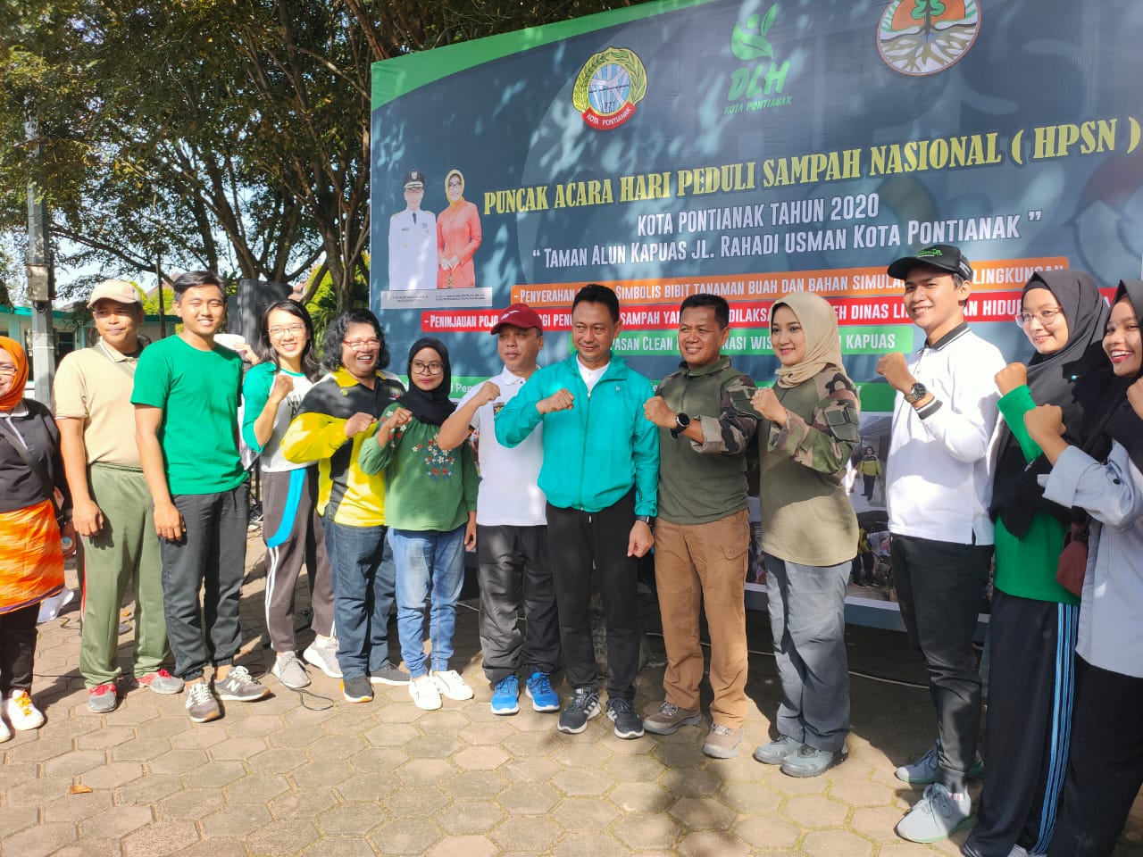 Puncak Peringatan HPSN di Taman Alun Kapuas Pontianak