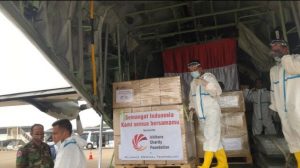 Indonesia Dapat Bantuan 140 Ribu APD dari Yayasan Ishihara Taiwan