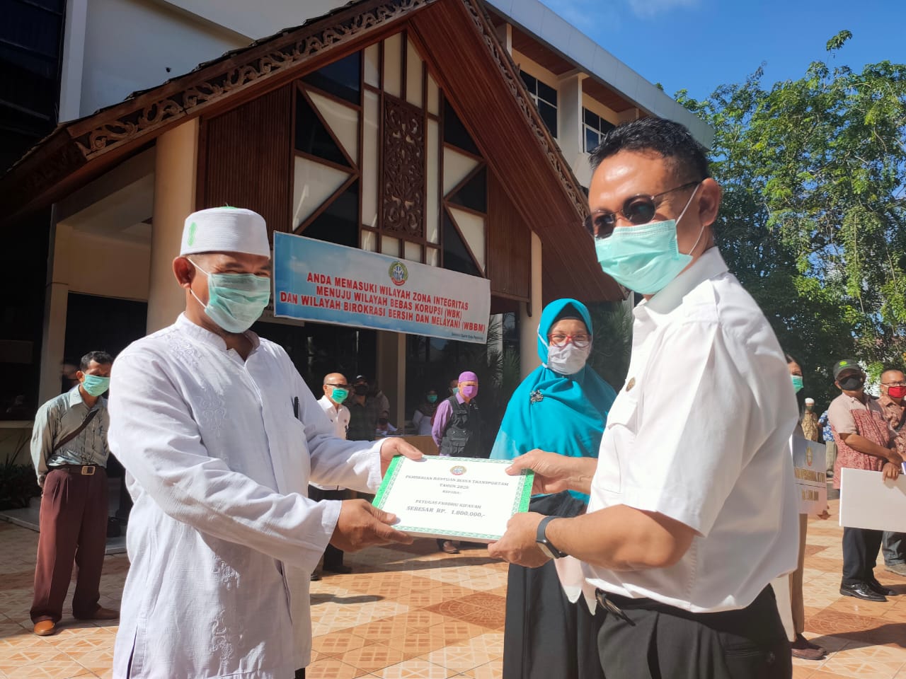 Pemkot Pontianak Salurkan 1.307 Bantuan Dana Transportasi dan Operasional