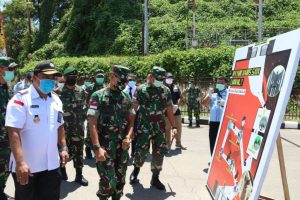 Pangdam XII/Tanjungpura Cek Mekanisme Kepulangan WNI di PLBN Entikong