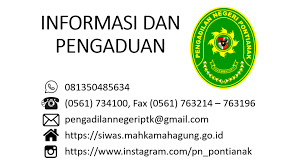 Pengadilan Negeri Pontianak Berlakukan Sidang Online