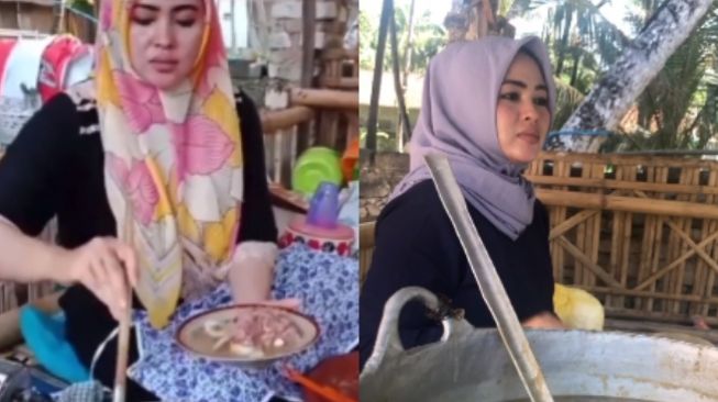 Hits: Viral Tukang Rujak Mirip Syahrini, Wanita Mendadak Gelar Pemakaman