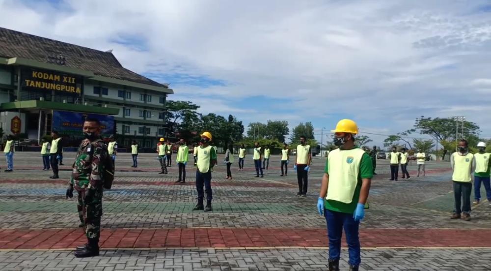 Satgas Huma Wujudkan Desa Mandiri Langit Biru di Bumi Khatulistiwa