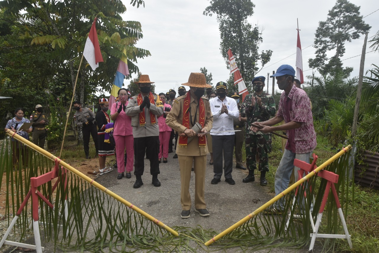 Peresmian Kampung Tangguh Jagoi Babang