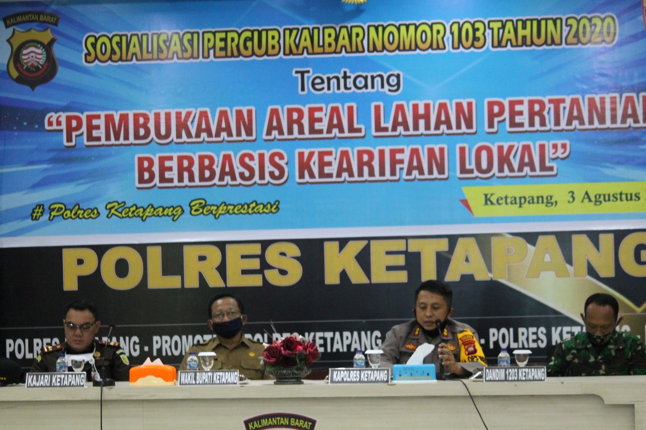 Sosialisasi Pergub Kalbar Nomor 103 tahun 2020