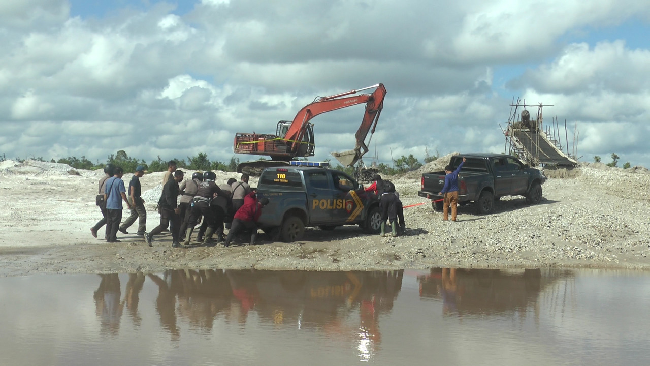 Polres Ketapang Bantah Pemberitaan Sumir Terkait Penanganan Kasus PETI