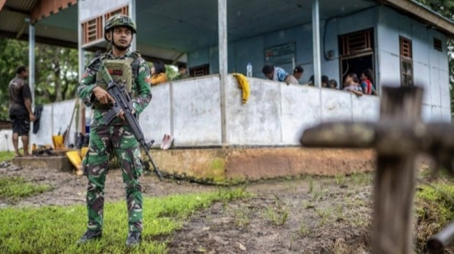 Kelompok Bersenjata Serang Prajurit TNI di Teluk Bintuni, Satu Anggota Gugur