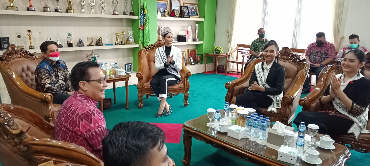 Terima Visitasi 14 Finalis Putri Indonesia Kalbar, Ini Pesan Pemkot Pontianak