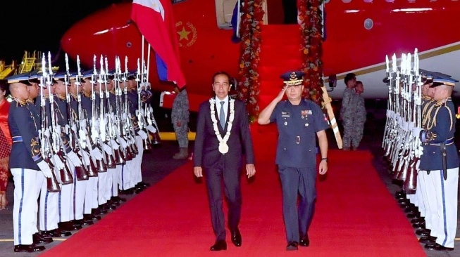 Kunker, Jokowi akan Bertemu Presiden Filipina Ferdinand Marcos Jr di Istana Malacanang
