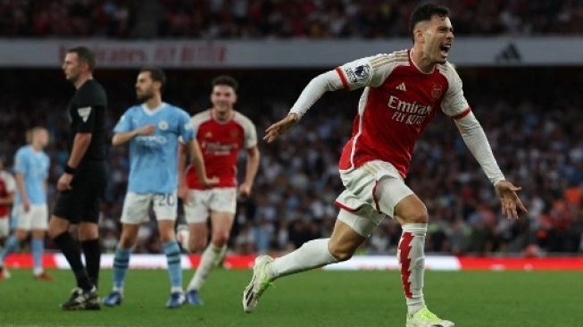 Gol Gabriel Martinelli Kunci Kemenangan The Gunners vs Manchester City