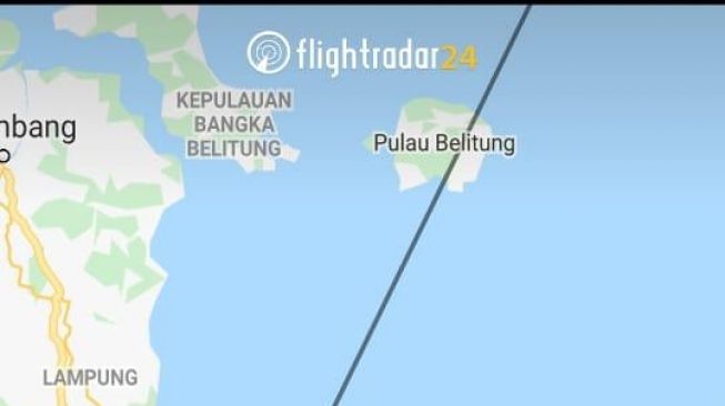 Pesawat Sriwijaya Air SJY 182 Jatuh di Pulau Laki