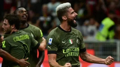 Duet Leao-Giroud Bawa Rossoneri Ke Puncak Serie A