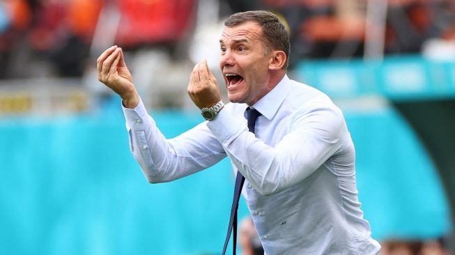 Ukraina vs Inggris: Shevchenko Minta Dukungan Fans Italia