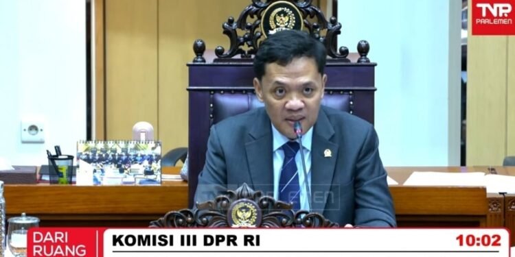 Usai RUU KUHAP, Komisi III Gas Pembahasan RUU Perampasan Aset