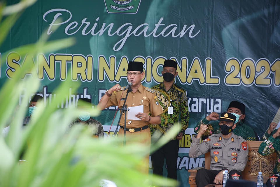 Wabup Ketapang: Selamat Hari Santri Nasional, Siaga Jiwa Raga Pertahankan Akidah dan NKRI