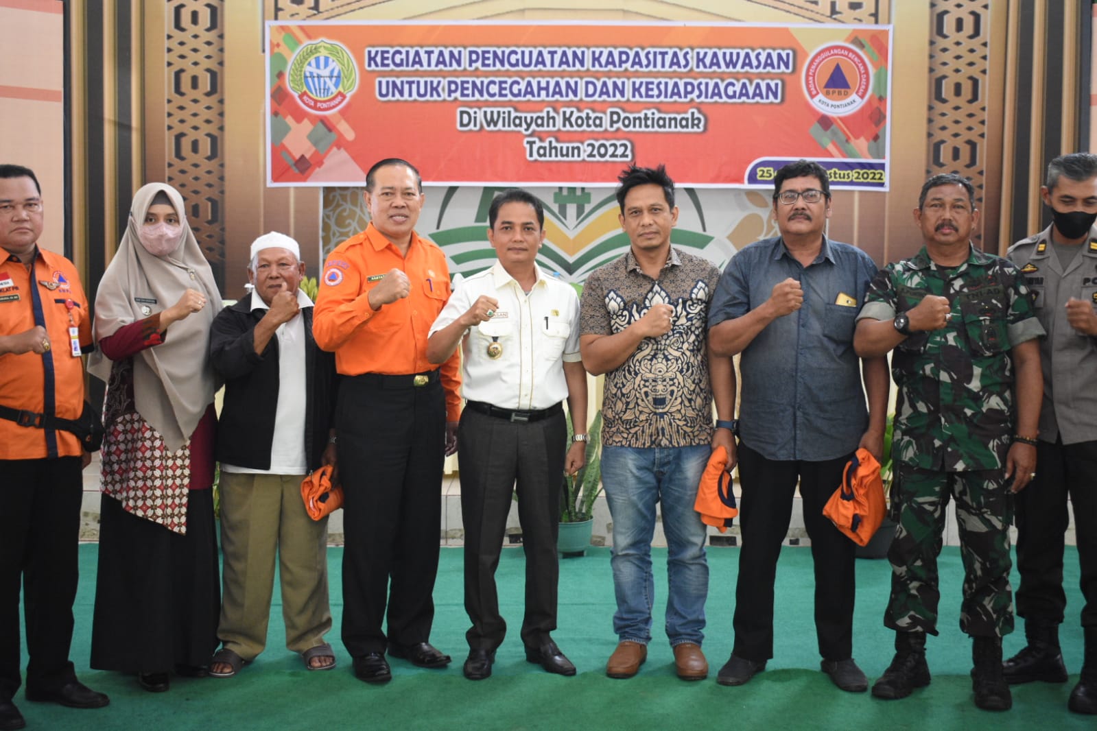 Pontianak Bentuk Kelurahan Tangguh Bencana Tanggulangi Ancaman Bencana