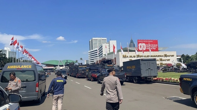 5.369 Personel Gabungan Dikerahkan Amankan Demo di DPR RI