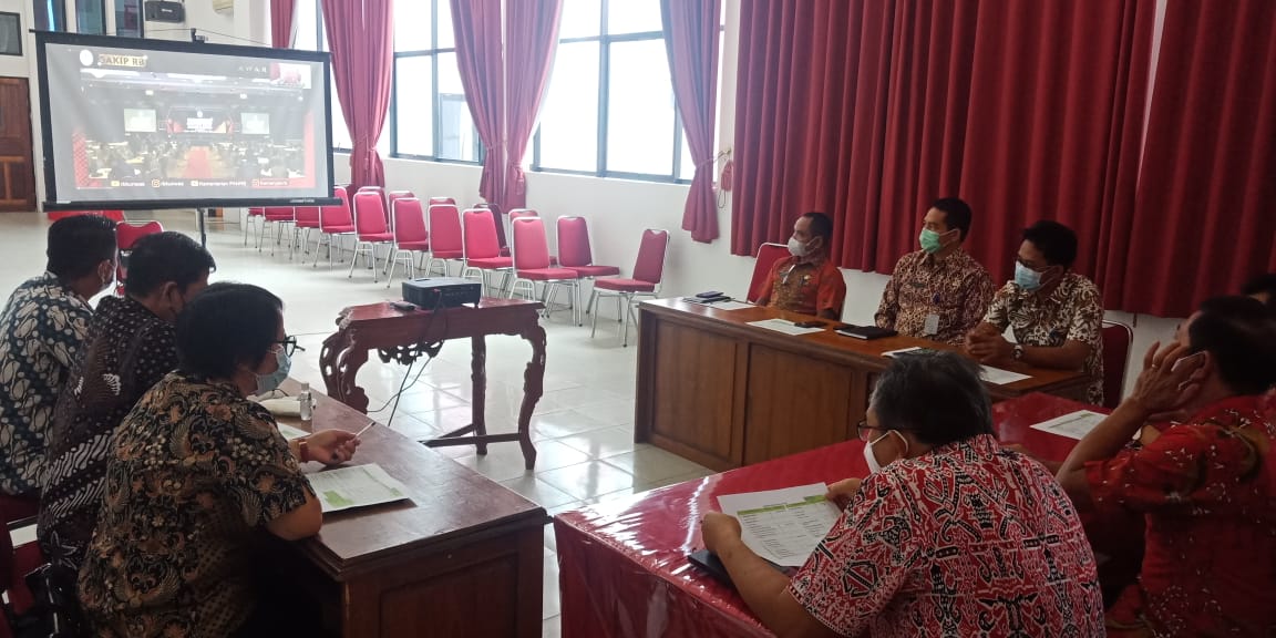 Evaluasi SAKIP Kabupaten Landak Tahun 2020 Raih Predikat Cukup Baik