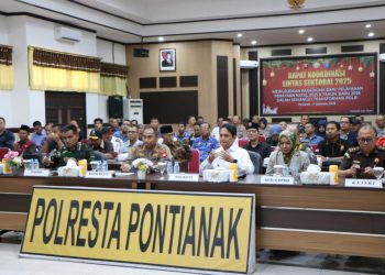 Operasi Lilin Kapuas 2025, Pengamanan Nataru di Pontianak Libatkan Lintas Instansi