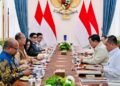 Prabowo Terima Tim Perumus RUU Satu Data Indonesia di Istana