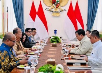 Prabowo Terima Tim Perumus RUU Satu Data Indonesia di Istana