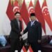 Prabowo dan PM Singapura Sepakat Perkuat Peran ASEAN Jaga Stabilitas Kawasan