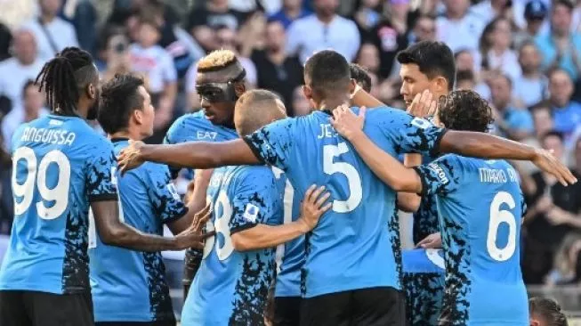 Napoli Sikat Sassuolo 4-0, Victor Osimhen Borong Tiga Gol
