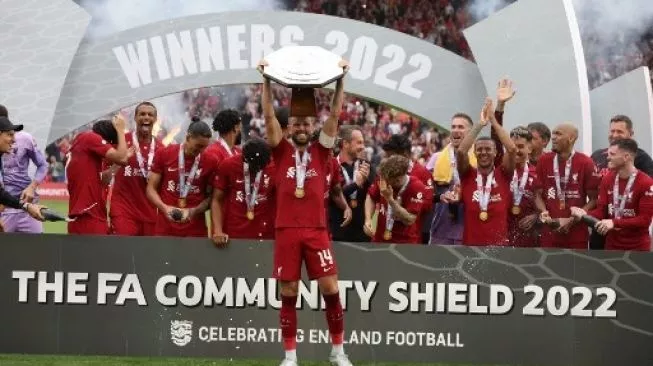Liverpool Juara Community Shield 2022, Taklukkan Manchester City 3-1