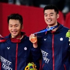 Lee/Wang Raih Medali Emas Olimpiade Pertama Bulu Tangkis bagi Taiwan