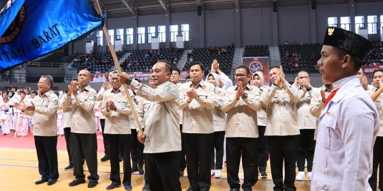 Krisantus Kurniawan Pimpin INKANAS Kalbar, Buka Kejurda Karate 2025