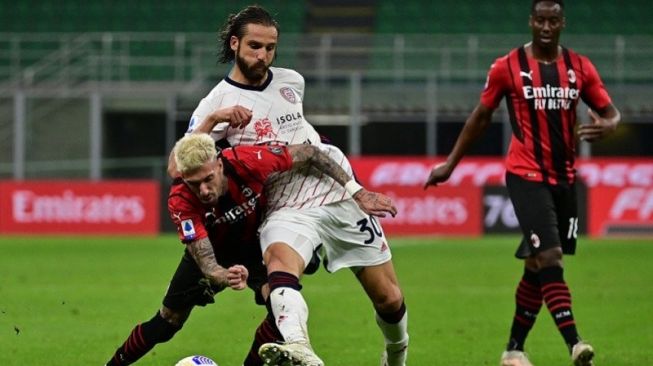 Ditahan Imbang Cagliari 0-0, Milan Gagal Kunci Tiket Liga Champions