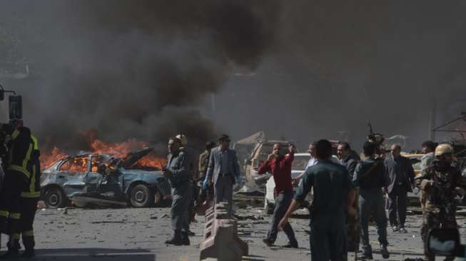 Boomm! Afghanistan Kembali Diguncang Bom Mobil, 15 Orang Tewas