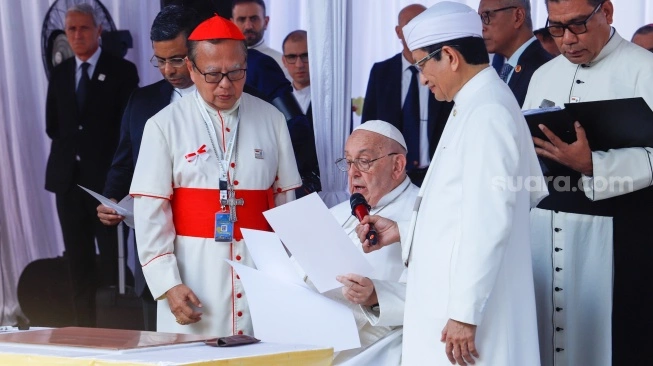 Paus Fransiskus Sampaikan 2 Pesan Utama Untuk Indonesia Agar Kerukunan Tetap Terjaga