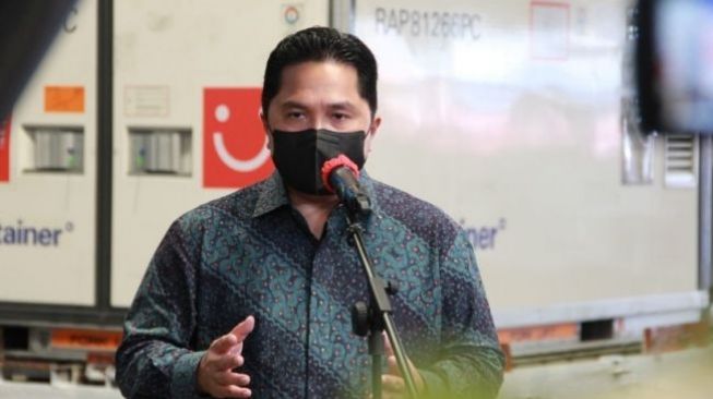 Setelah Luhut, Giliran Erick Thohir Ikut Minta Maaf Penanganan Pandemi dari BUMN
