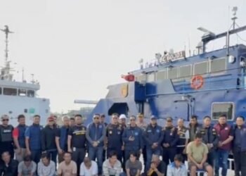BNN Ungkap Kapal Tanzania Bawa 2,6 Ton Sabu Cair di Perairan Riau