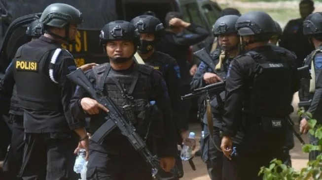 Sembilan Teroris Jaringan JI di Jateng Titangkap Densus 88, Ini Barang Bukti yang Disita Selain Senpi