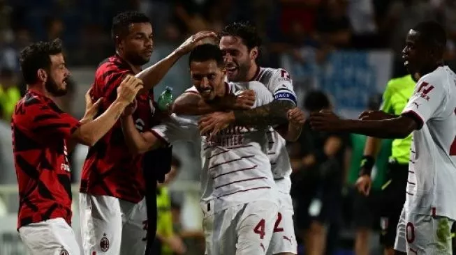 Liga Italia, Atalanta Vs AC Milan Bermain Imbang 2-2