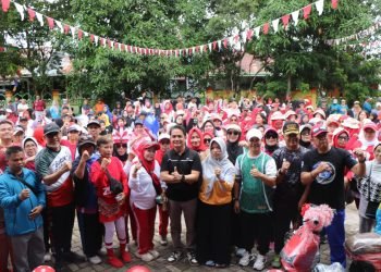 Bahasan Ajak Warga Pontianak Jaga Kebersihan Lewat Olahraga dan Gotong Royong
