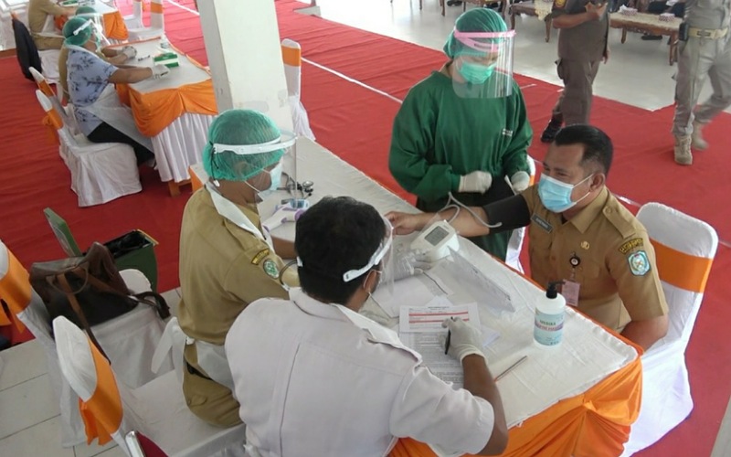 Vaksin COVID-19 Tahap Pertama, 10 Pejabat Pemkab Ketapang Lakukan Vaksin Besok