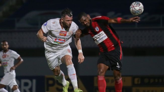 Hasil Liga 1: Persipura dan Persija Berbagi Poin di Tangerang