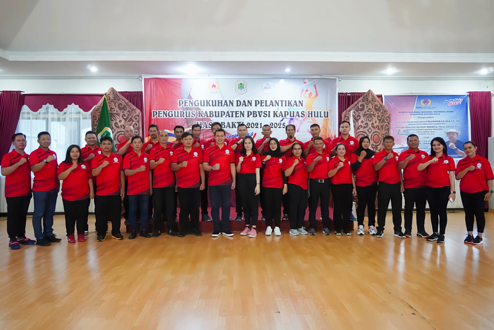 Fransiskus Diaan Nakhodai PBVSI Kapuas Hulu