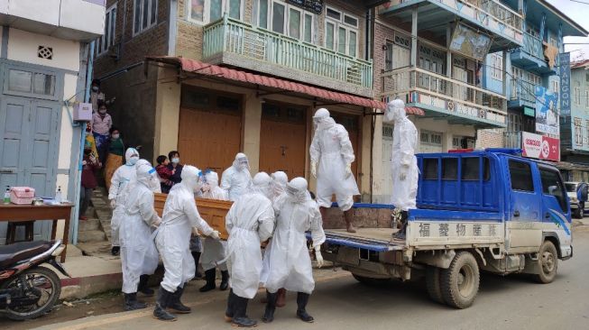 Diam-diam China juga Pasok Vaksin untuk Kelompok Anti-Junta Militer Myanmar