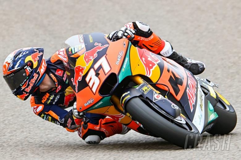 Tekuk Aron Canet, Pedro Acosta Dominasi Moto2 Mandalika 2023