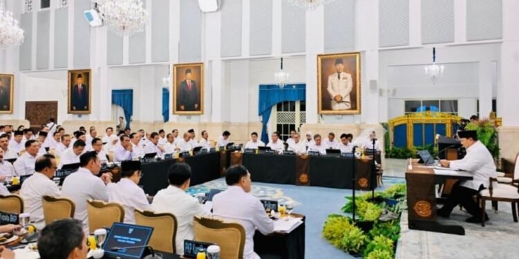 Ada yang Berbeda di Sidang Kabinet Paripurna, Posisi Kursi Wapres Bergeser