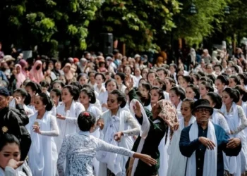Lebih dari Seribu Penari Warnai Perayaan HUT ke-80 RI di Istana Negara