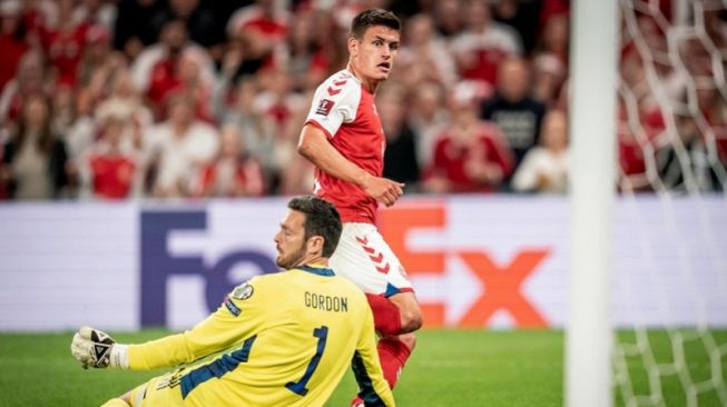 Denmark Perpanjang Rekor Kemenangan di Kualifikasi Piala Dunia